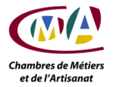 Logo de la Chambre des métiers et de l'artisanat présent dans l'encart "Partenaires"