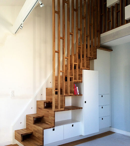 ESCALIER JAPONAIS SUR MESURE